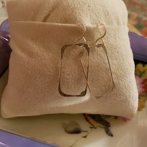 Hand Hammered Sterling Silver Earrings